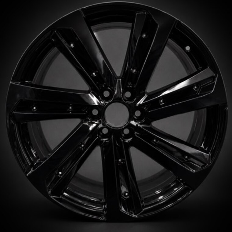 Gloss black 5-spoke wheel